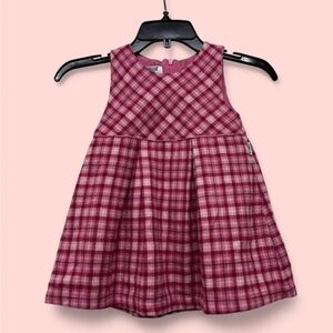 Vintage OshKosh pink plaid dress